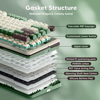 Foto 3 | Foto 3 | Teclado Mecánico Inalámbrico Redragon K681 Pro Rgb 81 Teclas - Venta Internacional.