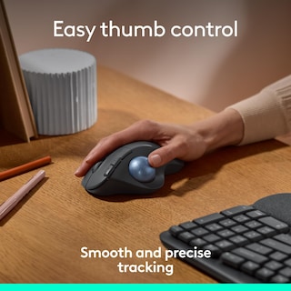 Foto 3 | Foto 3 | Mouse Inalámbrico Logitech Ergo M575 Graphite - Venta Internacional