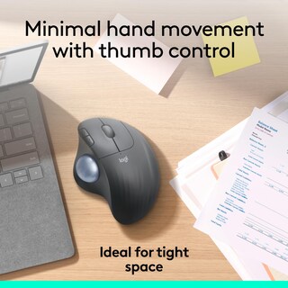 Foto 7 | Foto 7 | Mouse Inalámbrico Logitech Ergo M575 Graphite - Venta Internacional