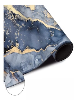 Foto 4 | Foto 4 | Mouse Pad Gamer 80x30cm Profesional Azul Marino + Termo Güish