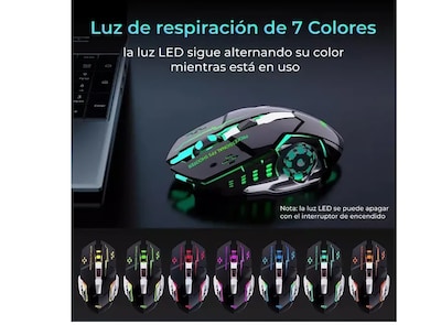 Foto 5 | Foto 5 | Mouse Gamer Inalámbrico Xtellar Dual