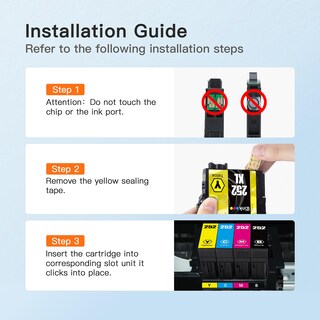 Foto 5 | Foto 5 | Cartuchos de Tinta E-Z Ink Remanufacturados Epson 252XL T252XL120 4 Unidades - Venta Internacional