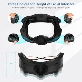 Foto 3 | Foto 3 | Interfaz Facial Face Cover Pad Para Meta/oculus Quest 3 - Venta Internacional.