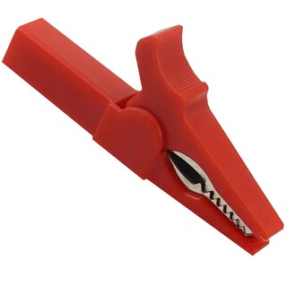 Foto 2 | Foto 2 | Pinzas De Cocodrilo Eléctricas Mxjen-001 Ventdepot 1 Pieza Rojo