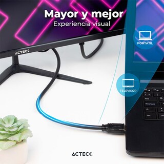 Foto 4 | Foto 4 | Cable Acteck Linx Plus Ch230 Hdmi A Hdmi 4k 3m Ac-934794 color Negro