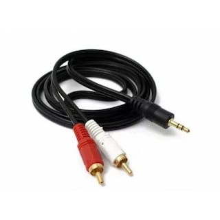 Foto 1 | Foto 1 | Cable Estéreo Auxiliar De 3,5 Mm Macho A 2 Rca Macho De 1 M - Venta Internacional.