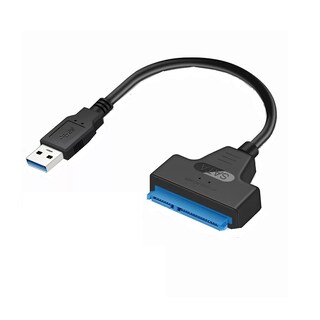 Foto 1 | Foto 1 | Cable Adaptador Usb 3.0 A Sata 2.5 para Disco Duro Eo Safe Imports Esi-4272 color Negro