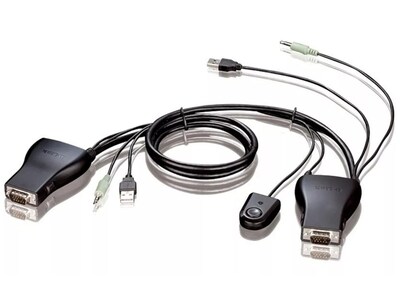 Foto 1 | Foto 1 | Switch D-LINK KVM-222 2 Porta USB VGA Audio Negro