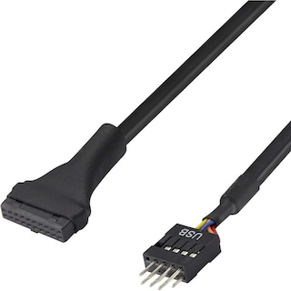 Foto 5 | Foto 5 | Convertidor Xtreme Pc Gaming Usb 3.0 20 Pines Hembra a Usb 2.0 9 Pines Macho
