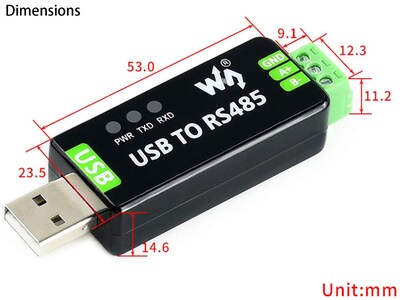 Foto 7 | Foto 7 | Adaptador Industrial Convertidor Usb A Rs485 Ft232rl Sp485een - Venta Internacional.