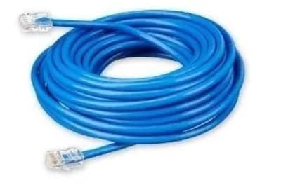Foto 1 | Foto 1 | Cable De Red Ethernet De 25 Metros, Utp Cat6e Color Azul Con Conectores Rj45.