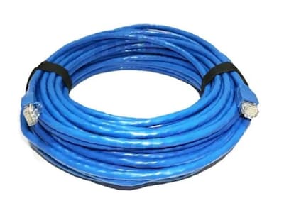 Foto 2 | Foto 2 | Cable De Red Ethernet De 25 Metros, Utp Cat6e Color Azul Con Conectores Rj45.
