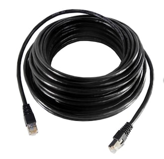 Foto 1 | Foto 1 | Cable De Red Utp Cat 6e De 20m Con Blindaje Para Exteriores Color Negro Para Transmision De Datos En Alta Velocidad