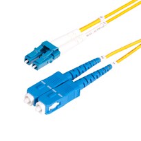 Cable De Fibra Óptica Startech.com Lc A Sc Os2 Monomodo De 5 M - Venta Internacional.