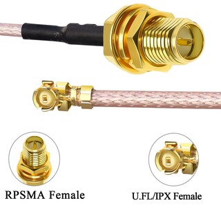 Foto 3 | Foto 3 | Cable Coaxial Tuolnk Rp-sma A Ipx Mhf U.fl Ipex-1, 10 Cm, 5 Unidades - Venta Internacional.