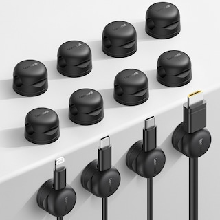 Foto 1 | Foto 1 | Organizador De Cables Giratorio Lamicall, Paquete De 12 Unidades, Para Escritorio Y Oficina - Venta Internacional.
