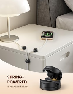 Foto 5 | Foto 5 | Organizador De Cables Giratorio Lamicall, Paquete De 12 Unidades, Para Escritorio Y Oficina - Venta Internacional.