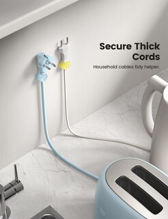 Foto 7 | Foto 7 | Cord Organizer, Clips Para Sujetacables Lamicall Spring, Paquete De 6 - Venta Internacional.