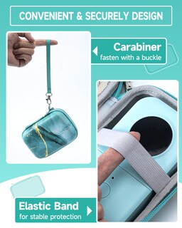 Foto 5 | Foto 5 | Label Maker Case Phomemo D30 D35 - Bolsa De Almacenamiento, Color Verde - Venta Internacional.