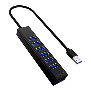 Foto 1 | Foto 1 | Hub Acteck Port X7c Dh607 7 En 1 Usb-c Usb Ac-937030 Color Negro