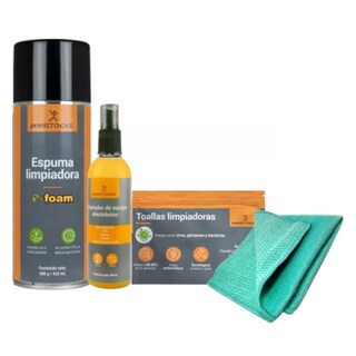 Foto 1 | Foto 1 | Kit Limpieza Pc Perfect Choice Espuma Toalla Paño Limpiador