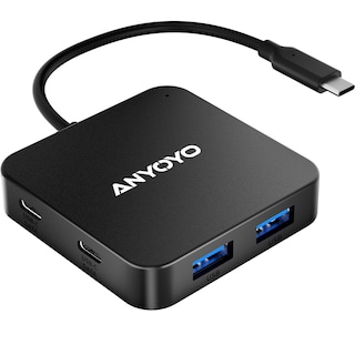 Foto 1 | Foto 1 | Hub Usb Anyoyo De 6 Puertos Usb 3.0 Tipo C/a Con Suministro De Energía - Venta Internacional.