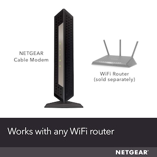 Foto 2 | Foto 2 | Módem Por Cable Netgear Cm1000 Docsis 3.1 Gigabit 1 Gbps Negro - Venta Internacional.