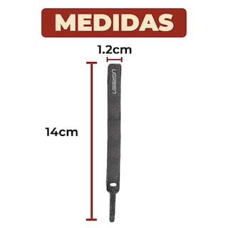 Foto 8 | Foto 8 | Kit 20 Cintas Organizadoras Para Cables