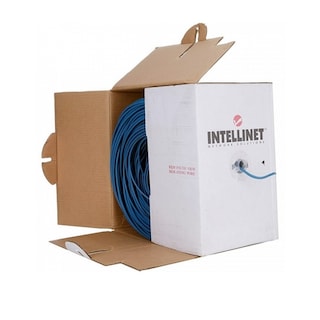 Foto 1 | Foto 1 | Bobina de Audio Intellinet 305 m Cat5e Azul 362344
