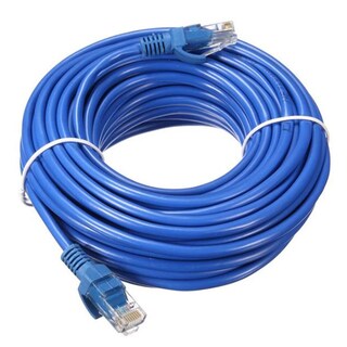 Foto 1 | Foto 1 | Cable de Red Ethernet Sin Marca CAT5-15M color Azul 15 m UTP RJ 45