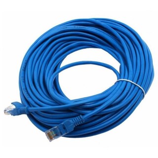 Foto 1 | Foto 1 | Cable de Red Ethernet Sin Marca CAT5-20M color Azul 20 m UTP RJ 45
