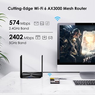 Foto 3 | Foto 3 | Router Wifi 6 Wavlink Ax3000 de Internet Inalámbrico de 3000 M² - Venta Internacional