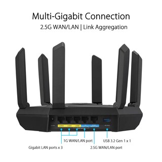 Foto 5 | Foto 5 | Enrutador Asus Rt-axe7800 Tribanda Wifi 6e (802.11ax) 7800 Mbps - Venta Internacional.
