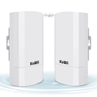 Foto 1 | Foto 1 | Puente Inalámbrico Kuwfi Cpe120 De 300 Mbps Para Exteriores, Alcance De 1 Km, Paquete De 2 - Venta Internacional.