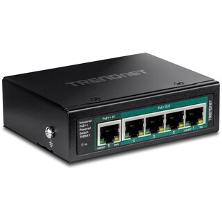 Foto 1 | Foto 1 | Conmutador Industrial de Riel Din con Alimentación Gigabit Poe++ Trendnet Ti-b541 - Venta Internacional