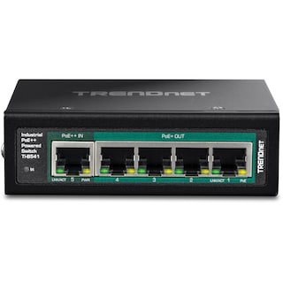 Foto 2 | Foto 2 | Conmutador Industrial de Riel Din con Alimentación Gigabit Poe++ Trendnet Ti-b541 - Venta Internacional