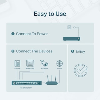 Foto 3 | Foto 3 | Conmutador Tp-link de 8 Puertos Gigabit Poe+ de 63 W - Venta Internacional