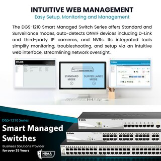 Foto 6 | Foto 6 | Conmutador D-Link Gigabit Smart Managed 52 Puertos DGS-1210-52 - Venta Internacional
