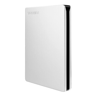 Foto 1 | Foto 1 | Disco Duro Externo Slim 3 1 Tb 3.0 Portátil Toshiba color Plateado