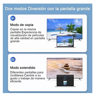 Foto 3 | Foto 3 | Convertidor Vga A Hdmi Adaptadores Full Hd 1080p 1.8m Cable Negro