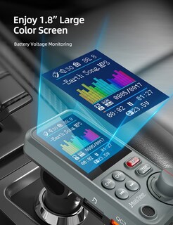 Foto 3 | Foto 3 | Transmisor Fm Bluetooth Nulaxy Km30 Para Coche Con Pantalla De 1 8 Pulgadas - Venta Internacional.