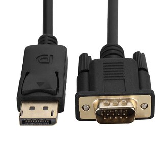 Foto 7 | Foto 7 | Adaptador Displayport A Vga Dioche, Cable Hd 1080p De 1,8 M - Venta Internacional.