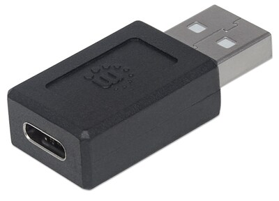 Foto 4 | Foto 4 | Adaptador USB 2.0 de Tipo C a Tipo A Manhattan 354653 Negro