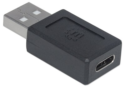 Foto 5 | Foto 5 | Adaptador USB 2.0 de Tipo C a Tipo A Manhattan 354653 Negro