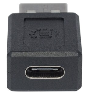 Foto 6 | Foto 6 | Adaptador USB 2.0 de Tipo C a Tipo A Manhattan 354653 Negro