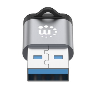 Foto 4 | Foto 4 | Adaptador Usb-a A Usb-c V3.2 Manhattan 356305 Negro con Gris Espacial