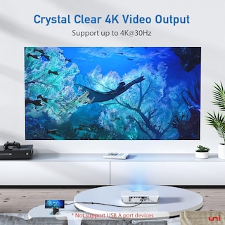 Foto 2 | Foto 2 | Adaptador Usb C A Hdmi Uni 4k Para Macbook Pro/air, Chromebook - Venta Internacional.