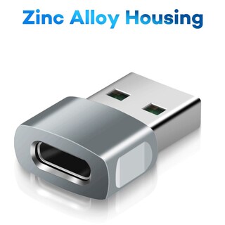 Foto 2 | Foto 2 | Adaptador Usb A Usb C Basesailor Tipo C Hembra A Macho, Paquete De 3 - Venta Internacional.