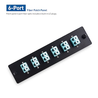 Foto 4 | Foto 4 | Cable De Panel De Conexión De Fibra Óptica Matters 12 Fibras Om4/om3 Con Adaptadores - Venta Internacional.