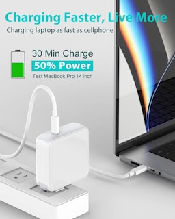 Foto 2 | Foto 2 | Adaptador De Corriente Usb C Charger Ifeart De 96 W Para Macbook Pro De 16 Pulgadas - Venta Internacional.